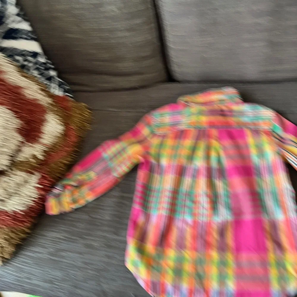 RALPH LAUREN Boy's Plaid Preppy Heritage Shirt Size 3T